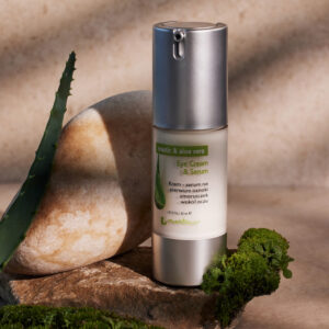 ALOE EYE CREAM & SERUM Krem - serum na pierwsze oznaki zmarszczek wokół oczu