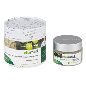 ELIAMASK Odmładzająca maseczka do twarzy z zieloną glinką